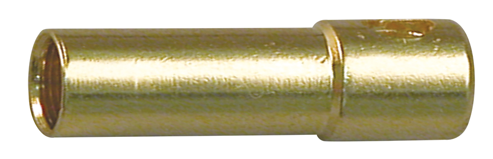 Multiplex Goldbuchse 2mm 3 Stk (passend zu 85280)