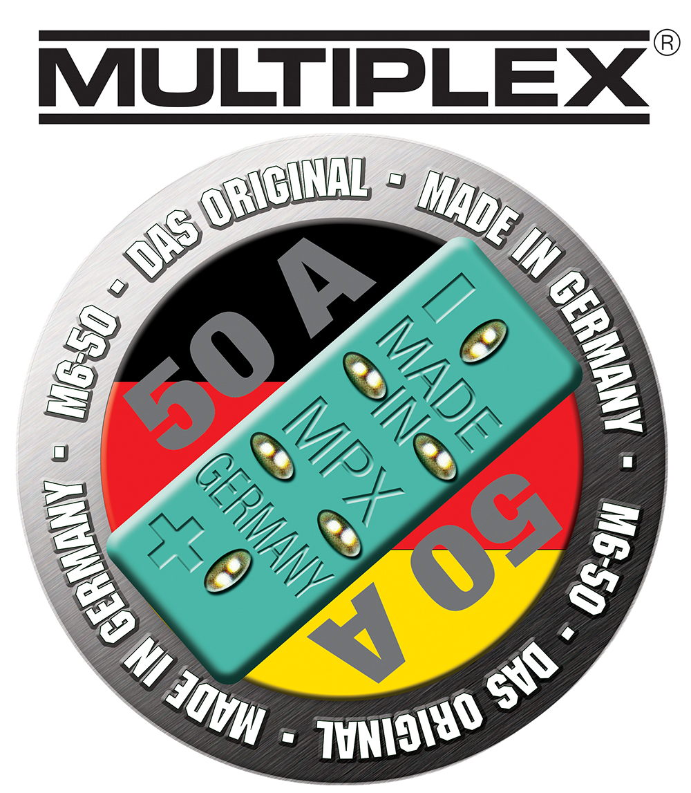 Multiplex MPX-Stecker M6-50,3 Stück  