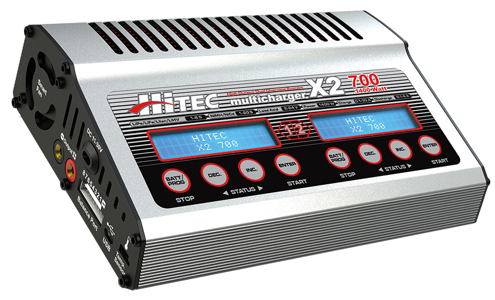 Hitec Multicharger X2 700 DC(1400 W)