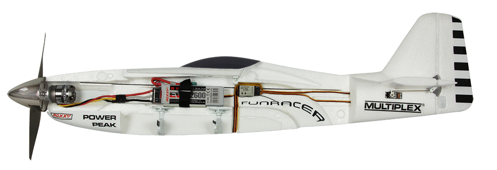 Multiplex RR FunRacer white Edition